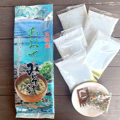 天草あおさ味噌汁