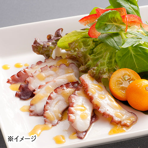 Octopus sashimi slice